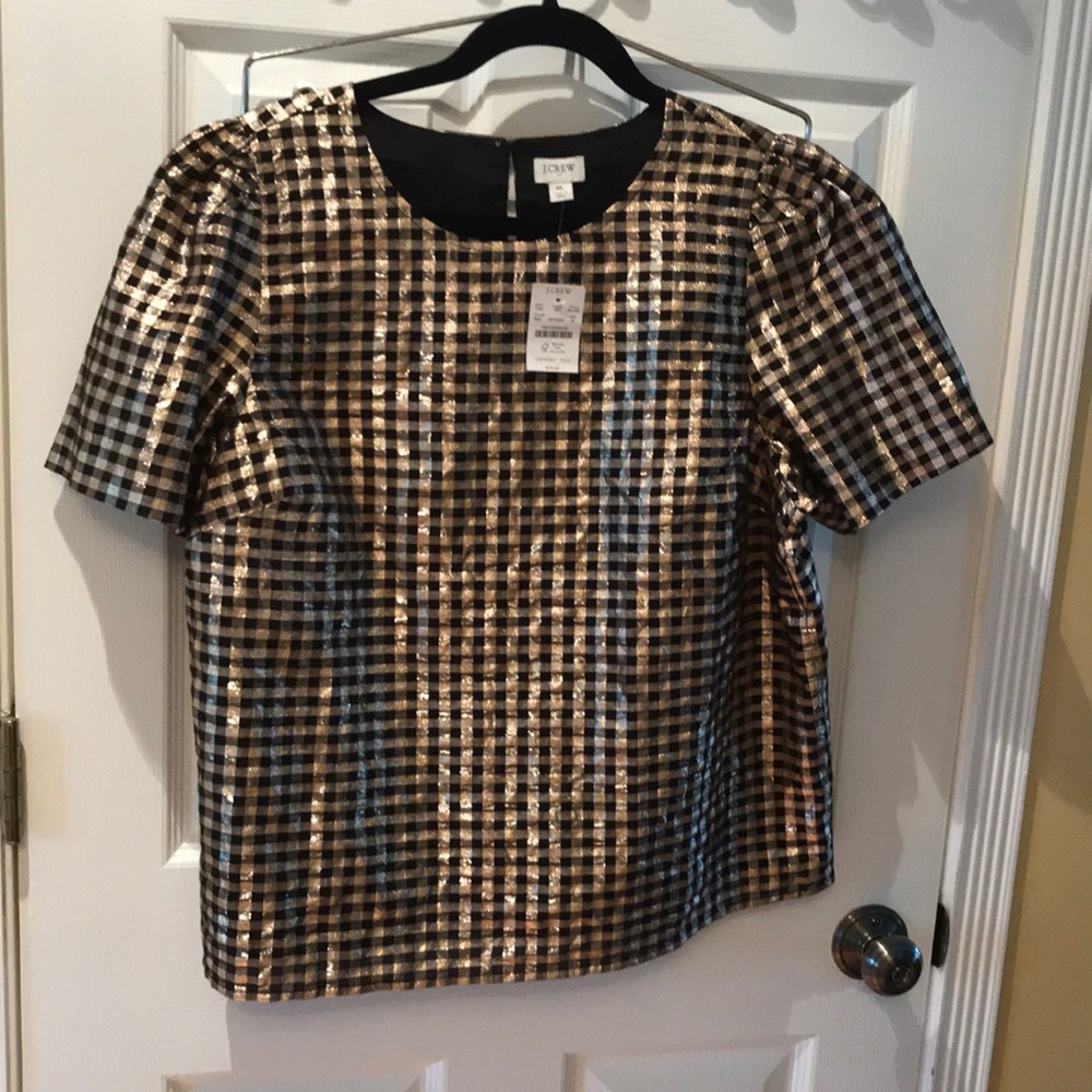 JCrew short sleeve shirt NWT